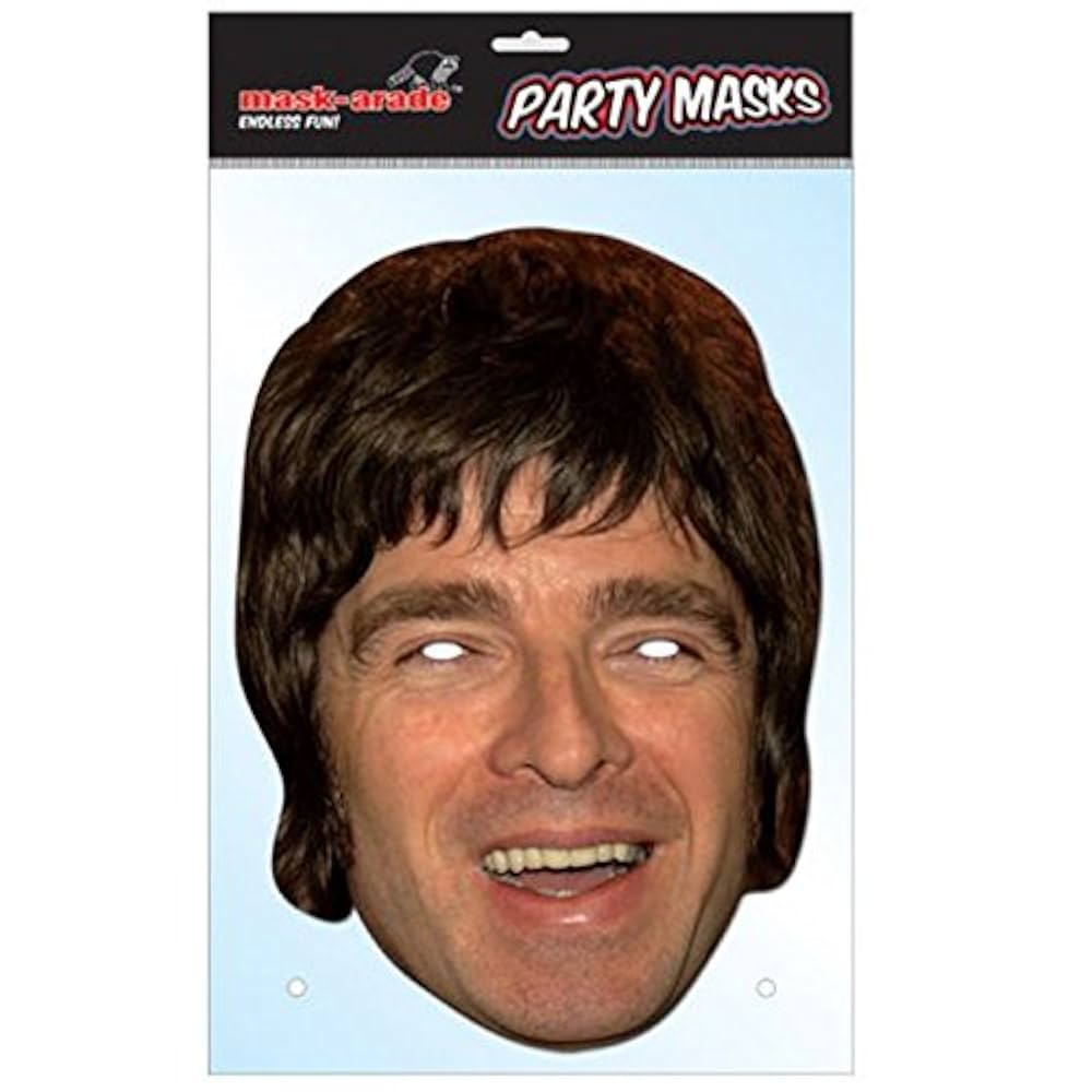 オアシス　oasis パーティーマスク　お面　 未開封　未使用 OASIS パーティーマスク お面2種セット オアシス oasis